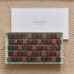Boîtes chocolats noirs et lait (4 tailles)