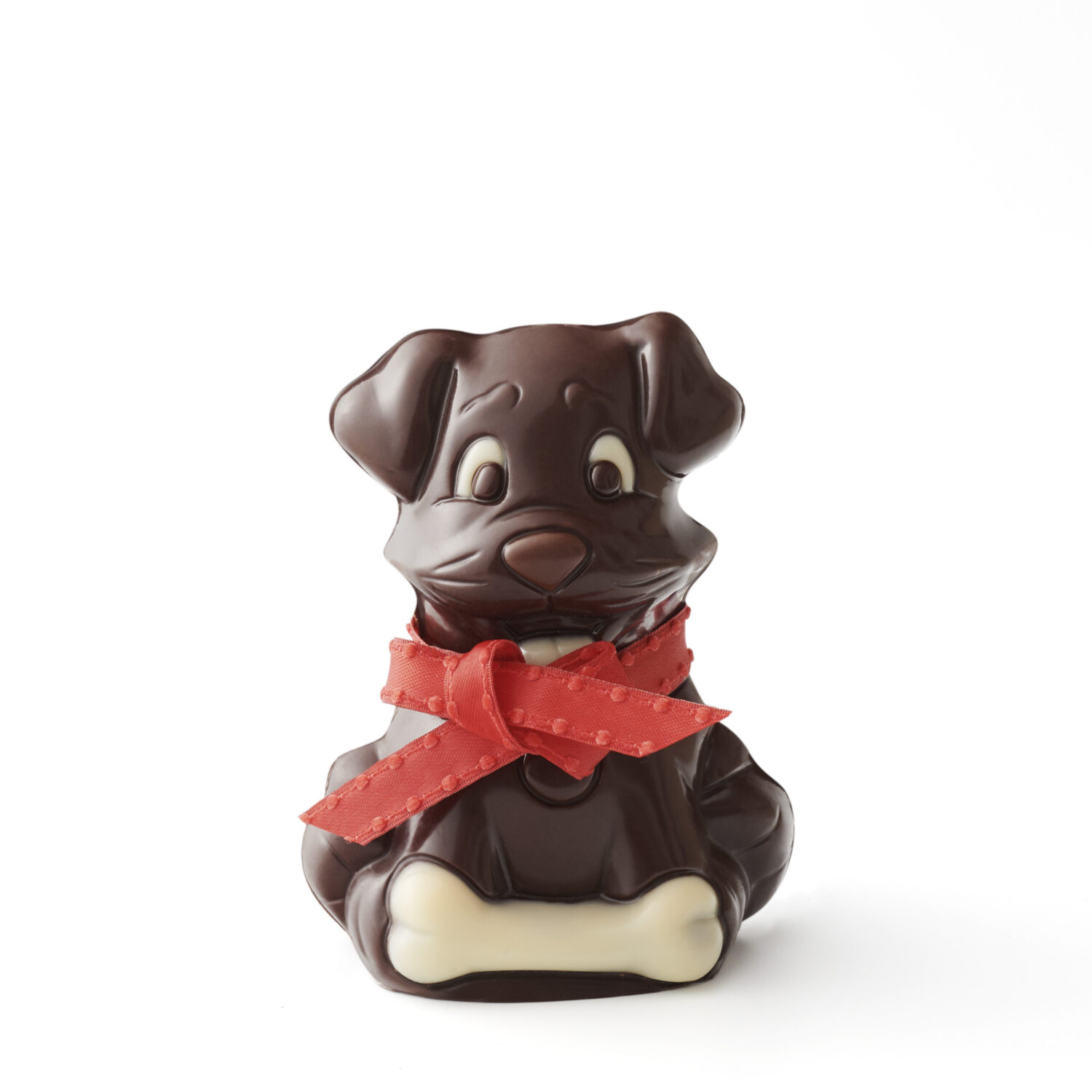 Chien noir, lait ou blanc