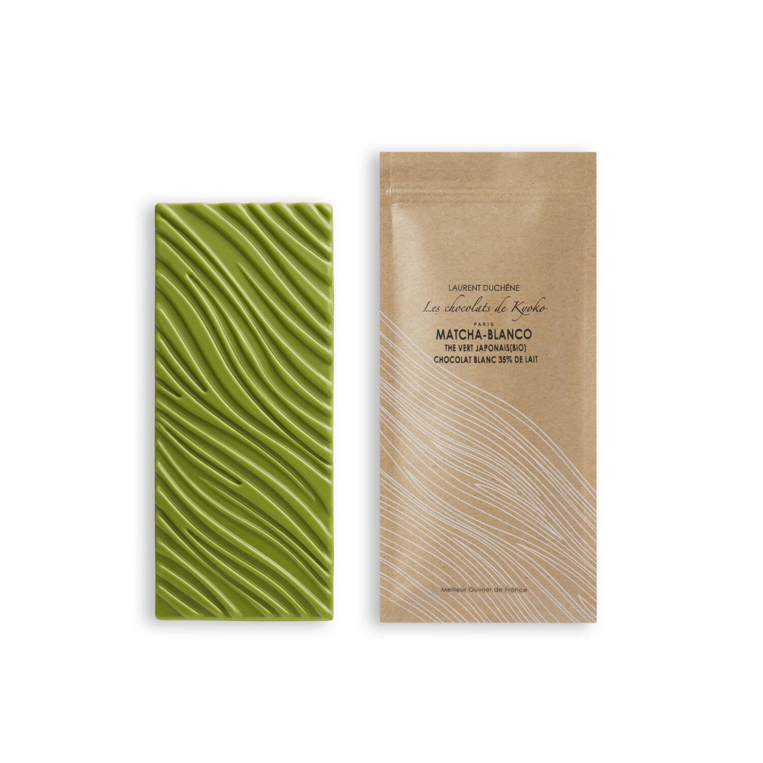 Tablette Blanc au Thé Matcha