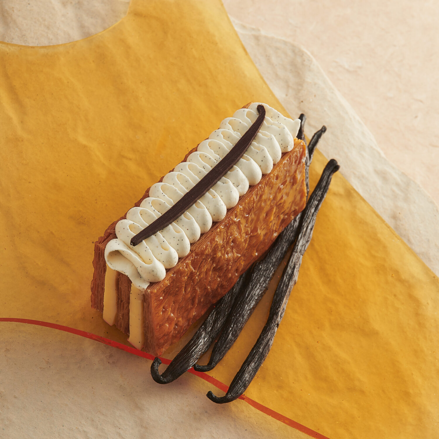 Millefeuille à la vanille de Madagascar